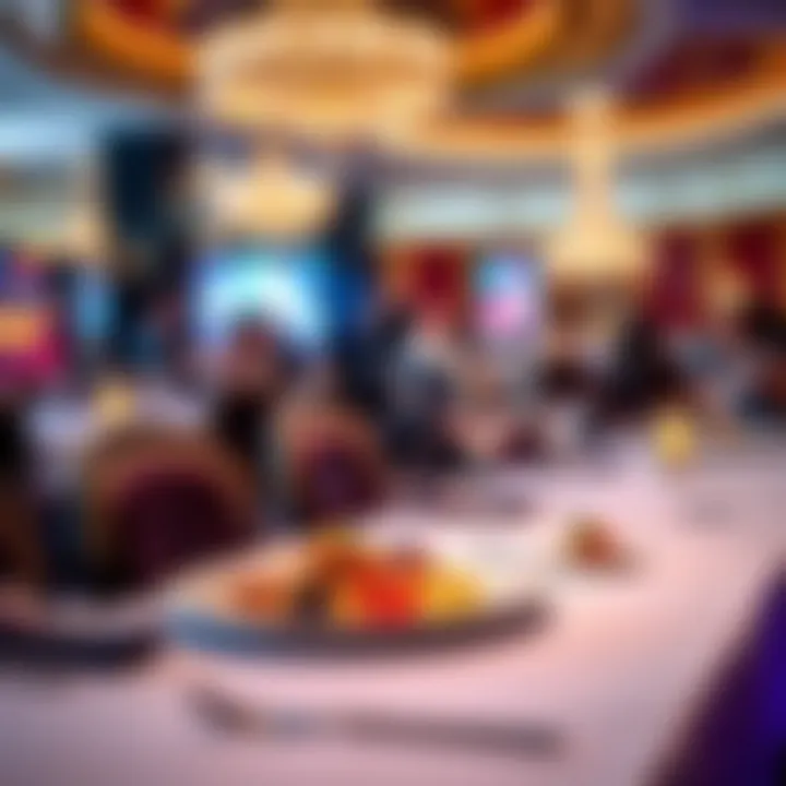 Savor French Cuisine at Paris Hotel Casino Elegant dining setup featuring French cuisine