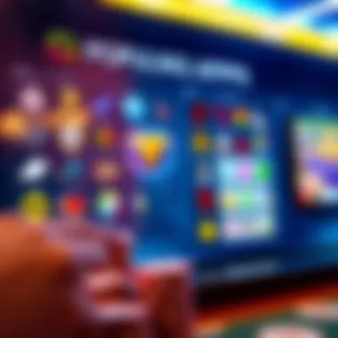 A graphic showcasing the most popular gambling apps with icons and logos