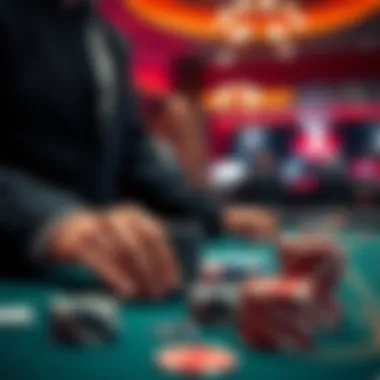 Highlighting security features in mobile gambling applications