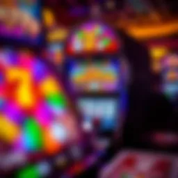 Vibrant slot machine with a captivating theme