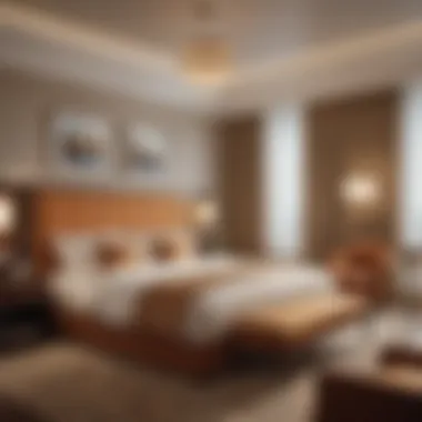 A Glimpse into Luxurious Accommodations Luxurious guest room at Aris Hotel