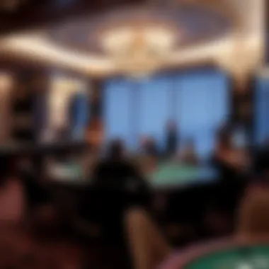 Relaxing ambiance of the Bellagio VIP Lounge Platinum