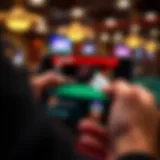 User interface of Bovada app on Android device