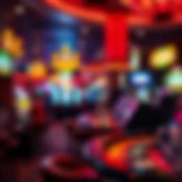 Vibrant casino ambiance in San Jose