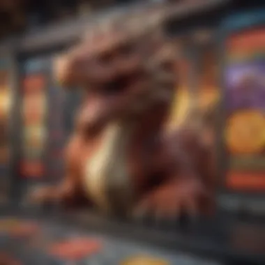 Stunning visuals of Dragon Line slot game interface