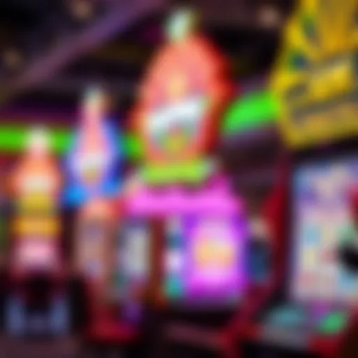 Vibrant representation of a shopping spree slot game