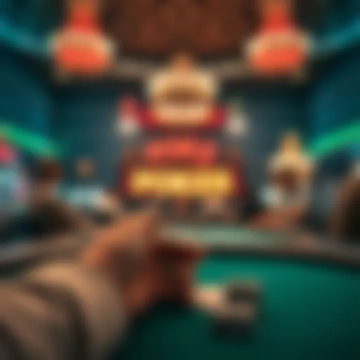 Journey Through Poker's History Historical representation of poker evolution through the decades.