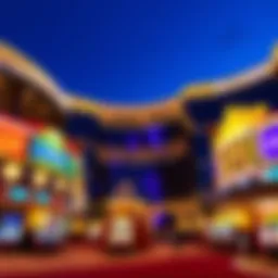 A stunning view of a newly opened casino in Las Vegas showcasing modern architectural design.