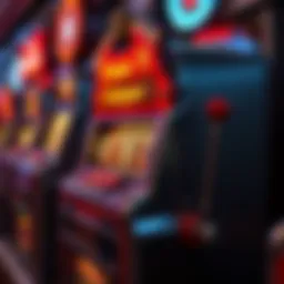 Vintage slot machine showcasing unique design and mechanics