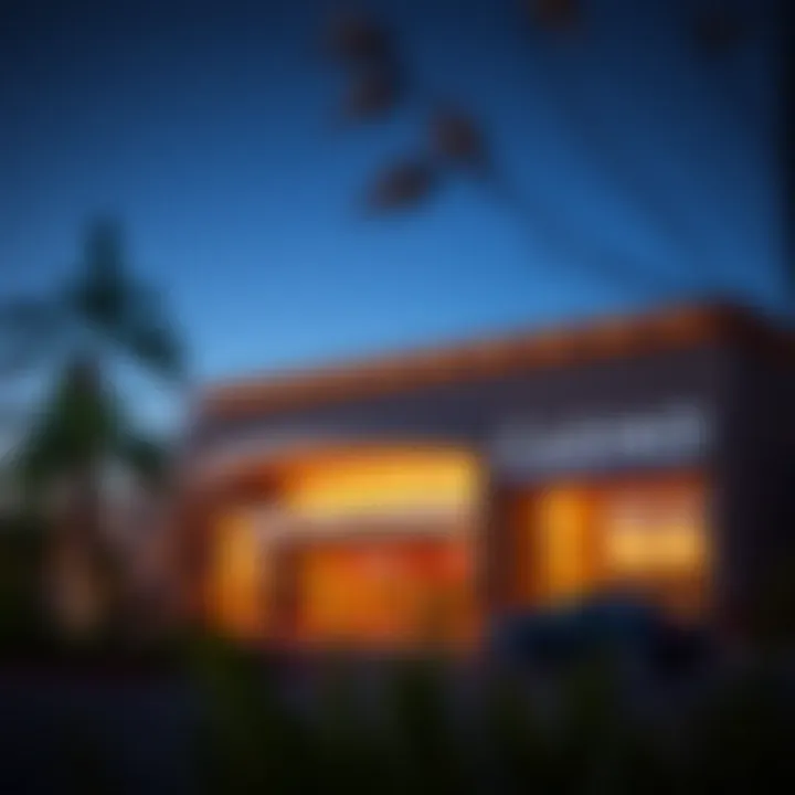 Exterior view of the new casino in Pasco, showcasing its modern architecture