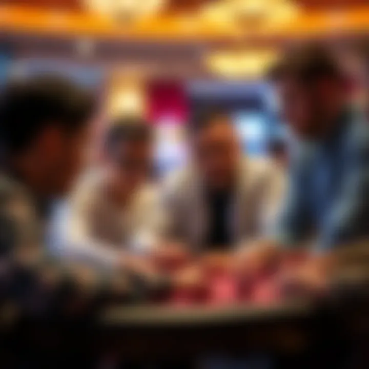 Aspiring players engaging with a coach