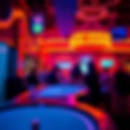 Vibrant nightlife scene at Rio Vegas Nightclub showcasing the energetic atmosphere.