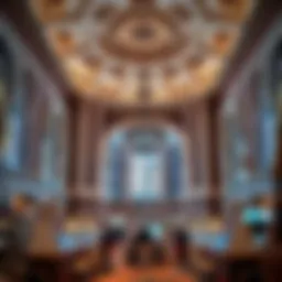 Stunning architecture of the Venetian at Palazzo showcasing its grandeur