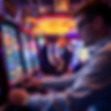 Player engaging with the Wild Streak slot interface