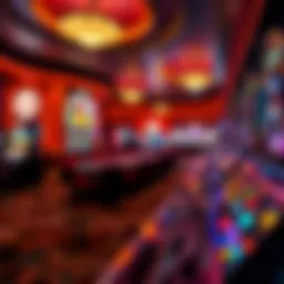 The allure of casino gaming illustrated in vibrant colors