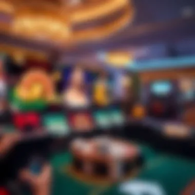 Diverse Online Casino Games An engaging online gaming interface showcasing a variety of casino games.