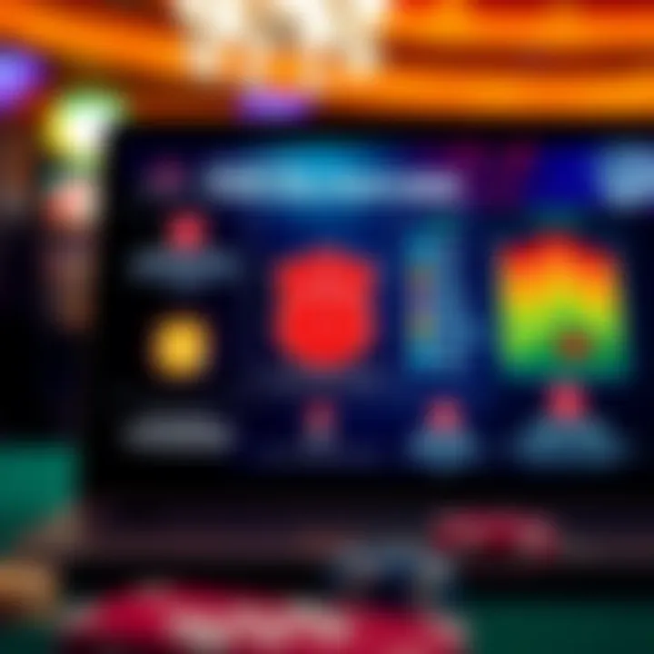 Essential Security Features for Online Gambling A chart highlighting the security features necessary for safe online gambling.