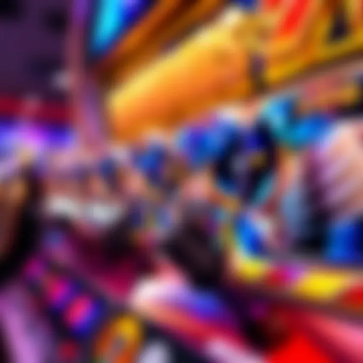 Close-up of the Triple Diamond symbols and features