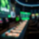 Unibet user interface showcasing live betting options