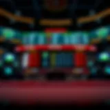 Visual representation of a digital sportsbook platform