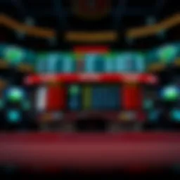 Visual representation of a digital sportsbook platform