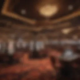 Interior view showcasing vibrant gaming area of Four Winds Casino