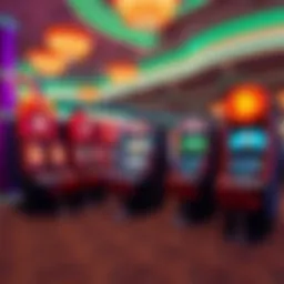 Vibrant High 5 Casino slot machine display