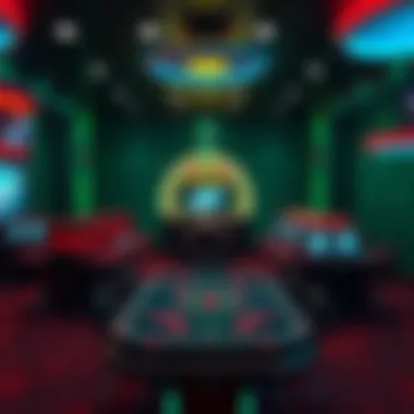 A serene space dedicated to responsible gaming practices, promoting awareness and healthy betting habits.