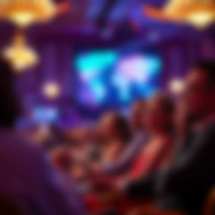 Audience captivated by the enchanting show