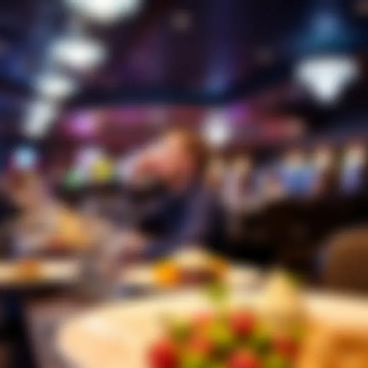 Dining experience at Leelanau Sands Casino Hotel