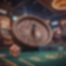 Visual representation of online casino games showcasing variety