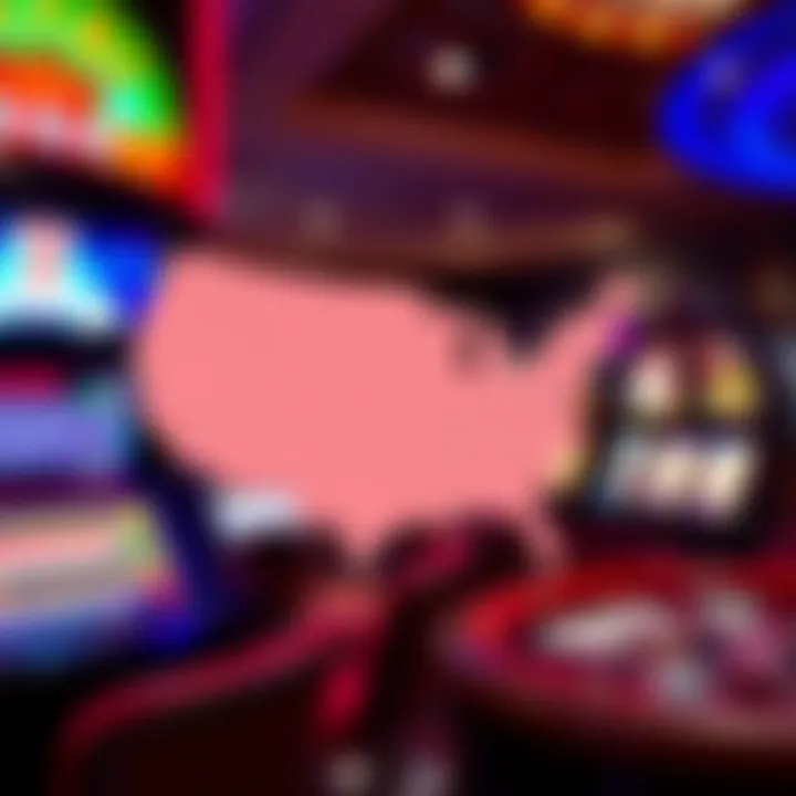 Regional Restrictions on Lottery Purchases Map highlighting regional restrictions for lottery ticket purchases