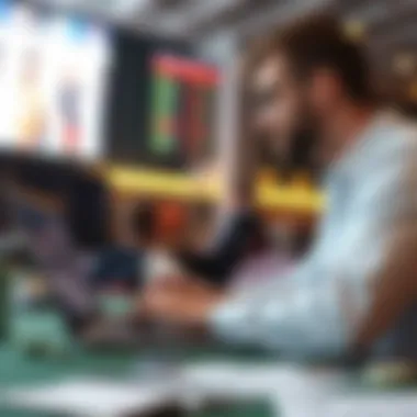 Analyzing Sports Statistics for Betting A person analyzing sports statistics on a laptop