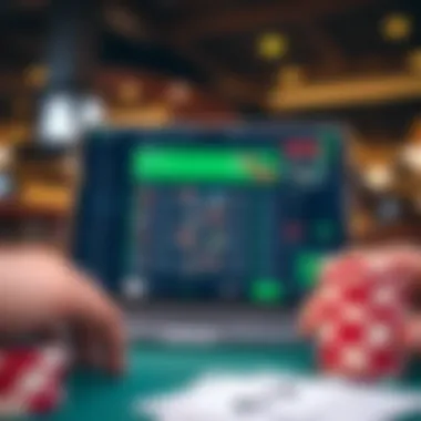 User-Friendly Sports Betting Interface Sleek design of a sports betting website interface