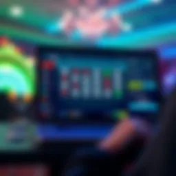 Digital lottery platform interface