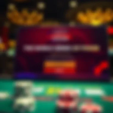 An overview of the World Series of Poker registration interface