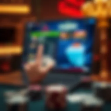 Engaging Promotional Offer An engaging promotional offer advertisement from a new online casino