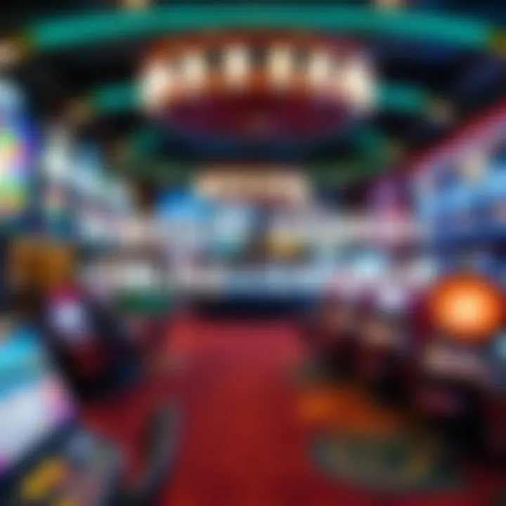 Traditional Gambling vs Online Casinos A comparison graphic depicting traditional gambling venues versus online casinos