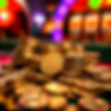 Free Coin Bonuses for Players A pile of free coins representing bonuses for players