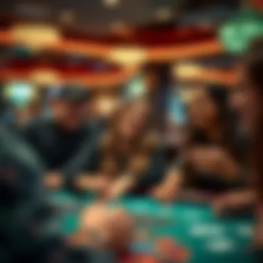 Enjoying a social game night with Zynga Poker