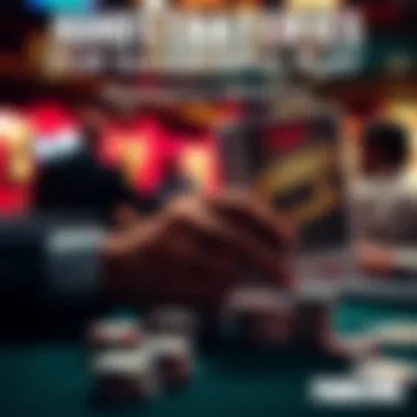 Graphical representation of poker strategies