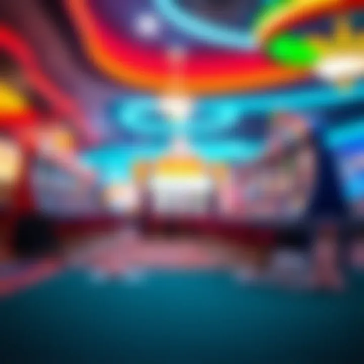 An abstract representation of casino gaming trends