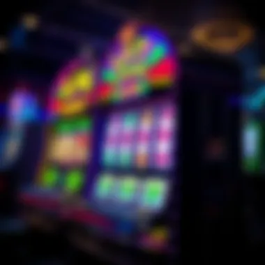 A modern video slot game featuring vibrant graphics