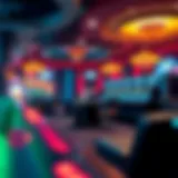 A digital landscape showcasing elements of gaming and technology intertwined.