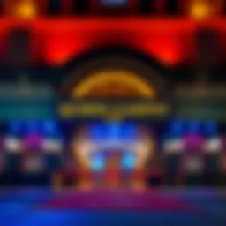 Exterior view of Queen Casino Fife showcasing its entrance