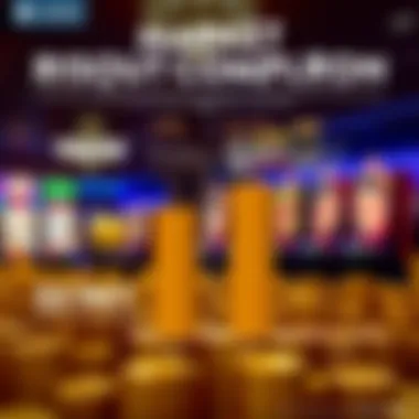 Infographic comparing Rising Fortunes with other popular slot machine applications in the market.