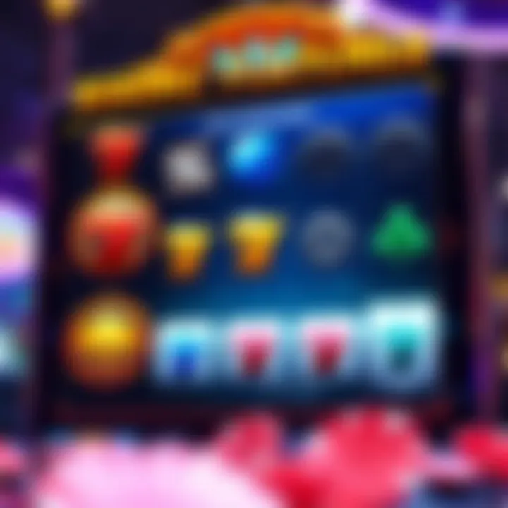 Illustration showcasing the unique features and bonus mechanisms of the Rising Fortunes slot machine.