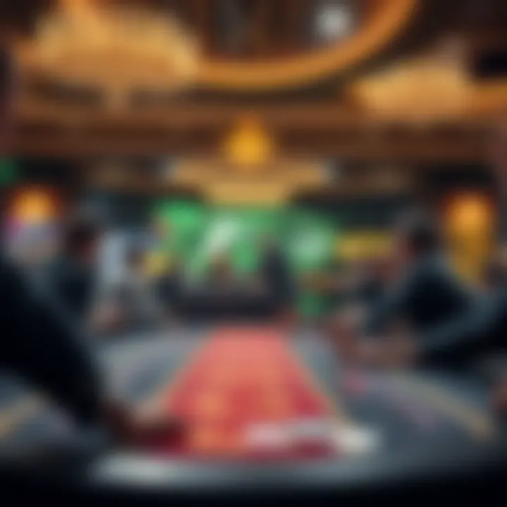 Competitive landscape of online casinos highlighting rivalry