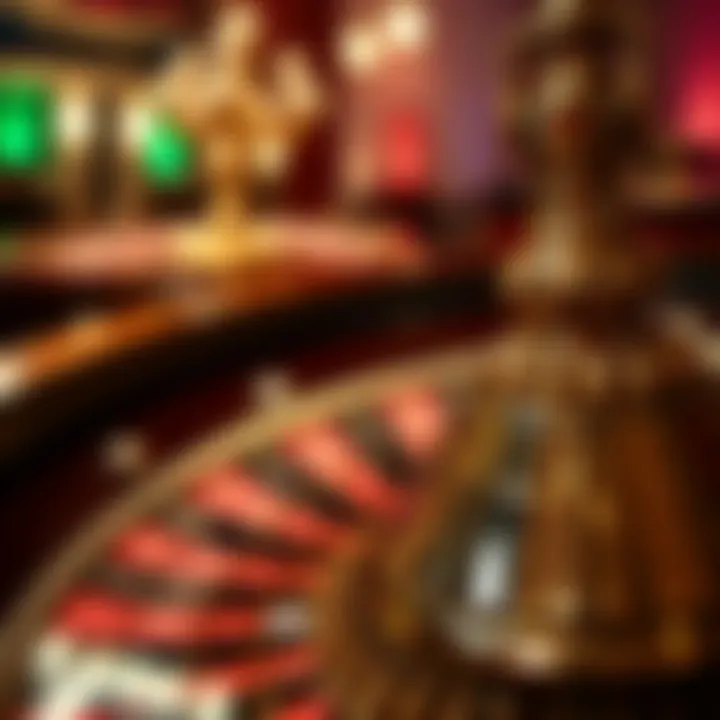 Intricacies of the Roulette Wheel A close-up view of a roulette wheel highlighting its intricate design