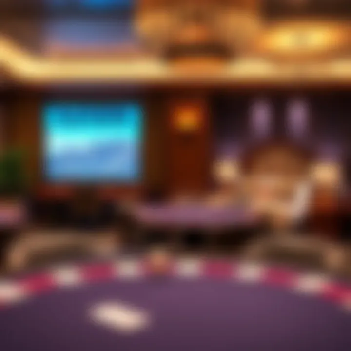 Luxurious hotel accommodations within the casino